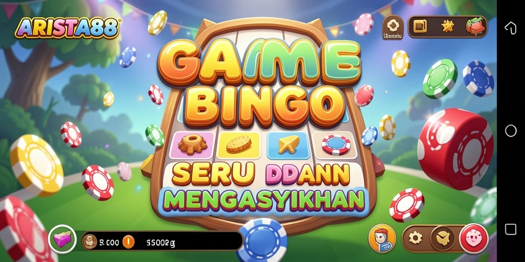 Tampilan gameplay seru ARISTA88 dengan fitur Bingo yang menarik.