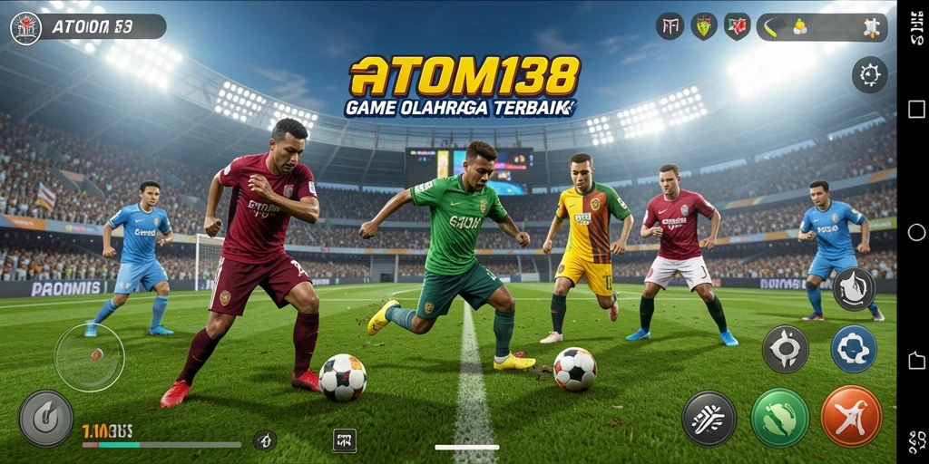 Tangkapan layar ATOM138 menampilkan gameplay seru dan mendebarkan.