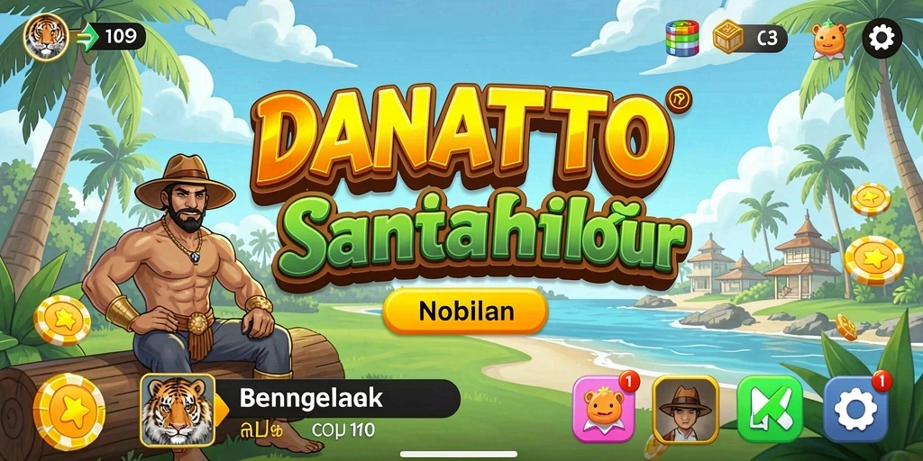Tampilan menarik gameplay DANATOTO yang mengasyikkan.