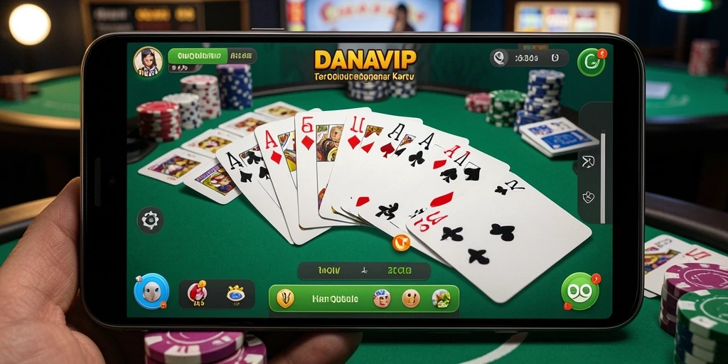 Tampilan gameplay QiuQiu yang menegangkan di DANAVIP.