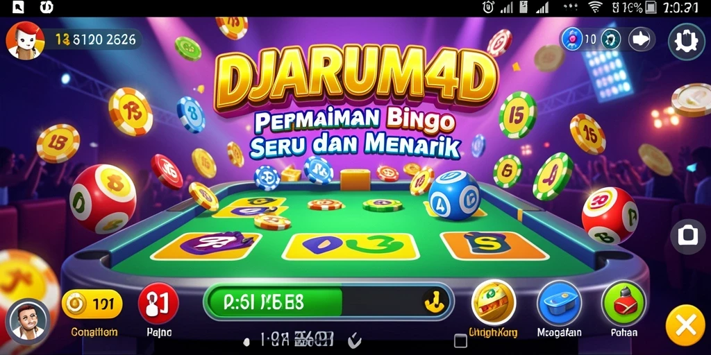 Tampilan permainan Bingo DJARUM4D yang menarik dan mendebarkan.