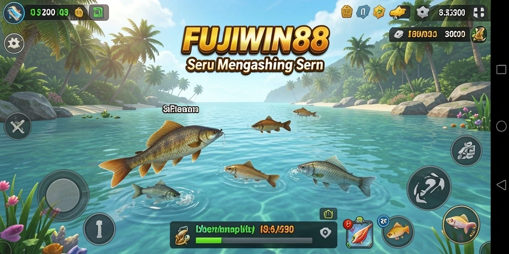 Tangkapan ikan besar dalam FUJIWIN88 yang menampilkan gameplay seru.