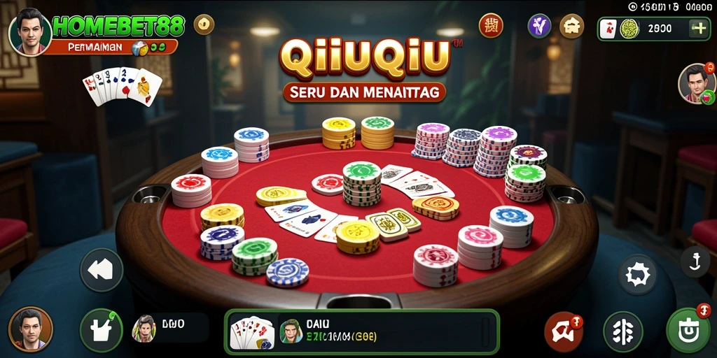 Screenshot gameplay QiuQiu yang menampilkan aksi seru.