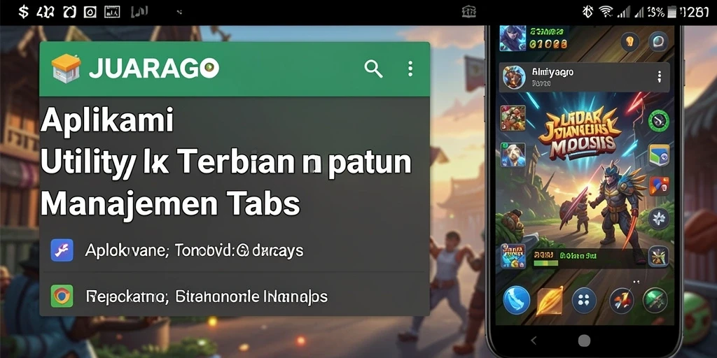 Tampilan antarmuka JUARAGO yang menarik dan mudah digunakan.