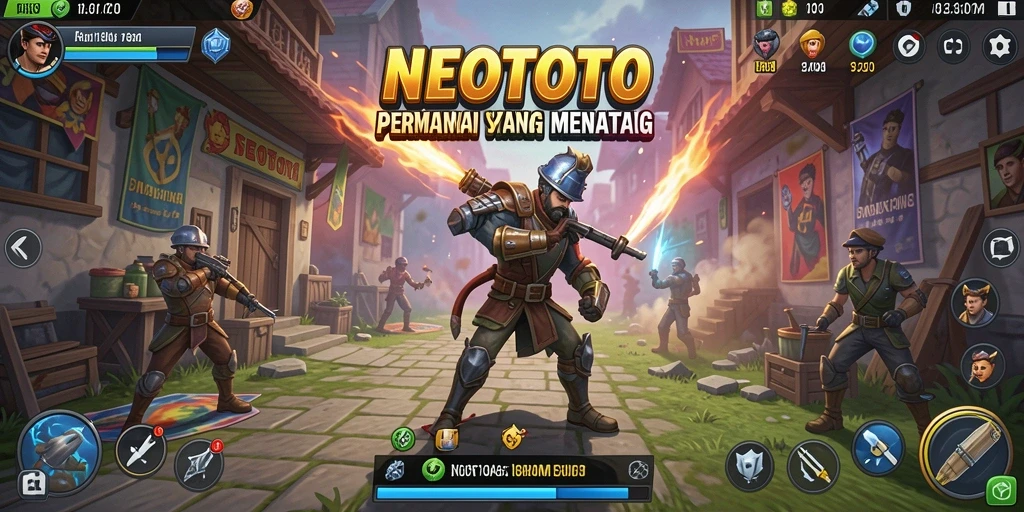 Tampilan gameplay NEOTOTO yang strategis dan menantang.