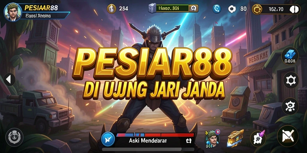 Tangkapan layar mendebarkan gameplay PESIAR88 dengan aksi luar biasa.