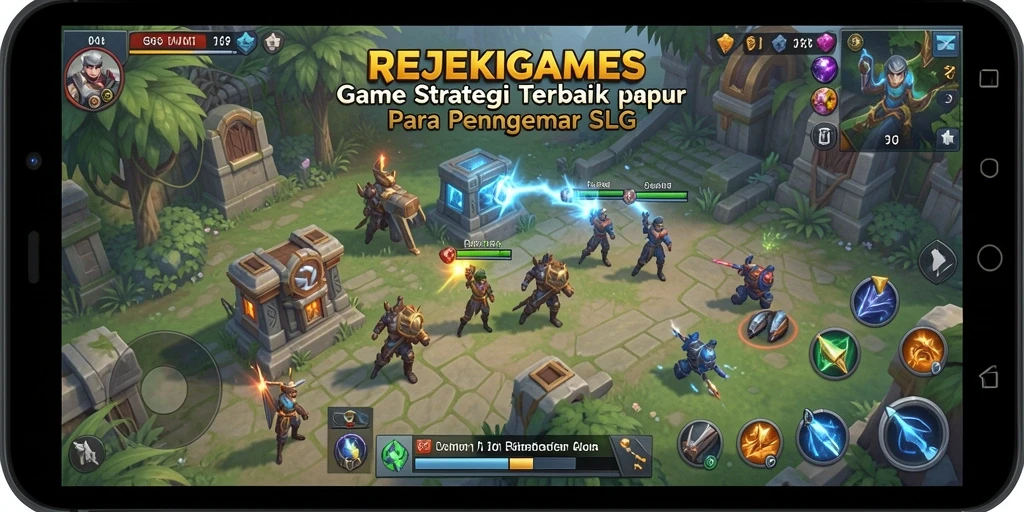 Tampilan menarik dari gameplay seru REJEKIGAMES.