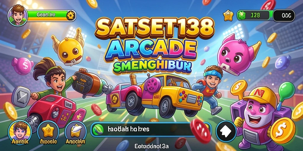 Tangkapan layar menunjukkan gameplay seru dan colorful dari SATSET138.