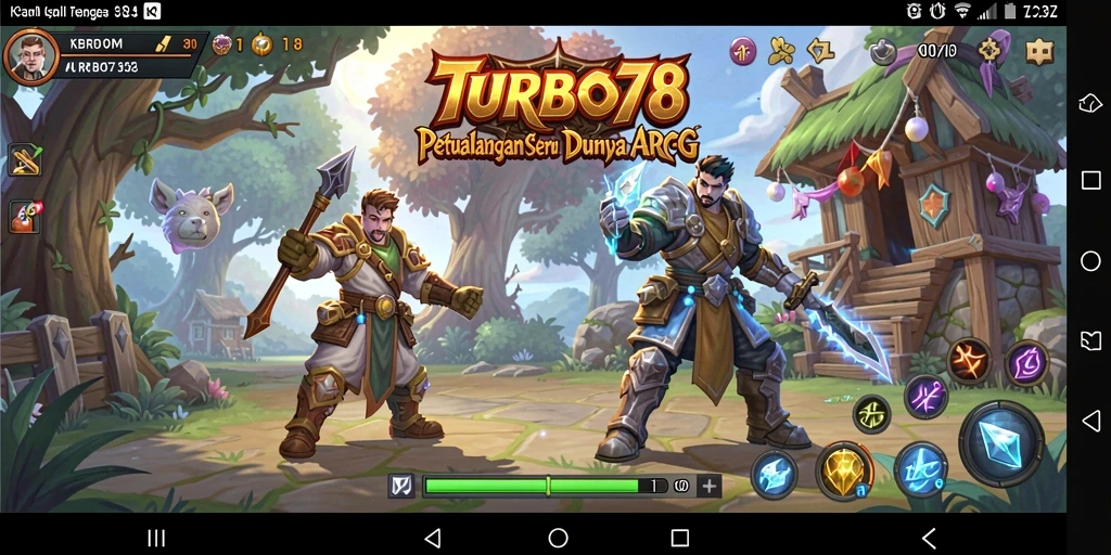 Gameplay menarik dari TURBO78 dengan pertarungan seru dalam dunia ARPG.